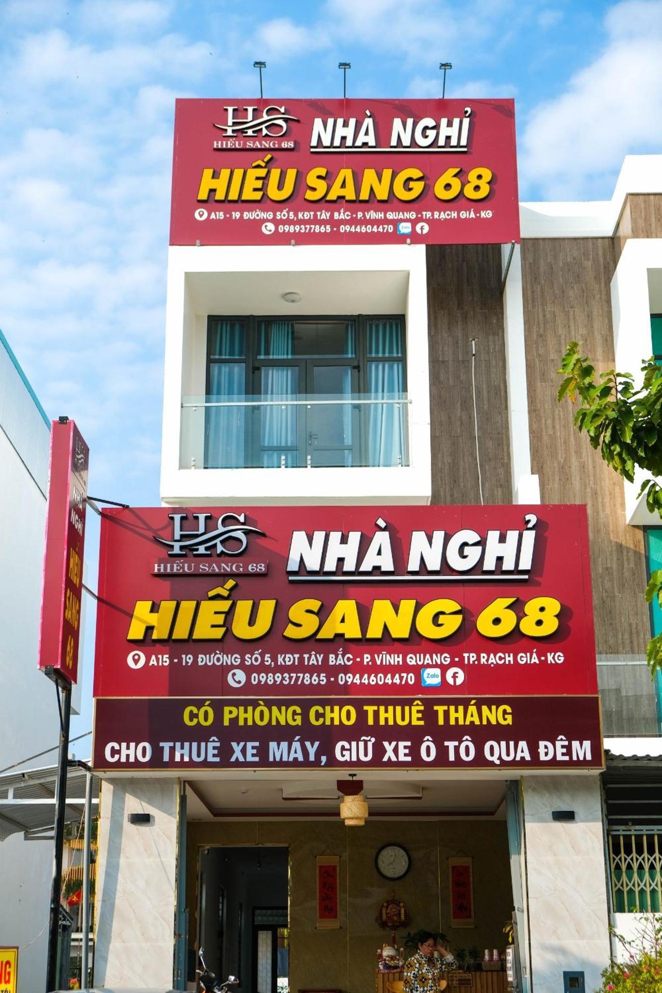 Nha Nghi Cao Cap Hieu Sang 68 Ben Tau Rach Gia Hotels Exterior foto